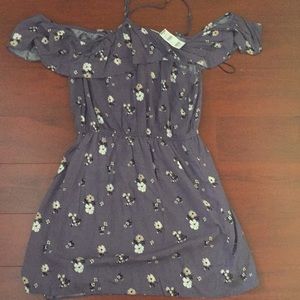 FULL TILT Floral Y Neck Dress